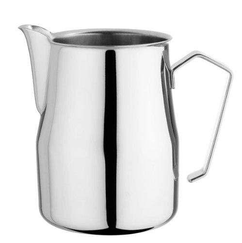  [AUSTRALIA] - Motta Stainless Steel Frothing Pitcher with Europa Rounded Spout, 8.5 oz. 8.5-Floz