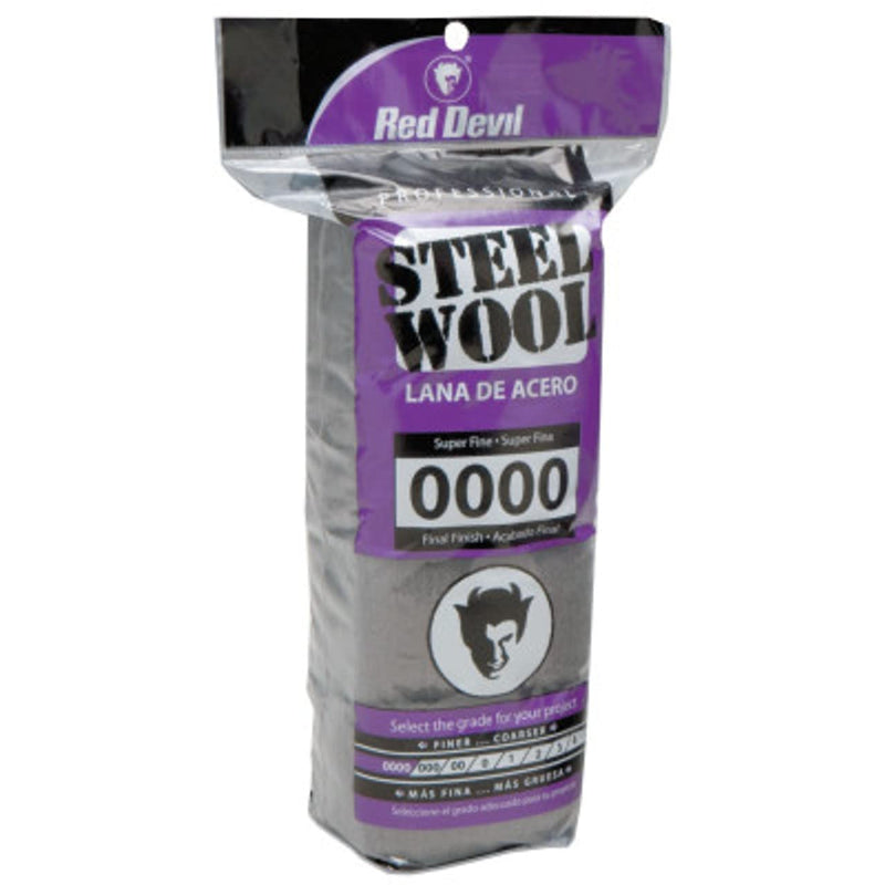  [AUSTRALIA] - Red Devil 0310 Steel Wool, 0000 (Pack of 16) 16 Pads 0000 Super Fine