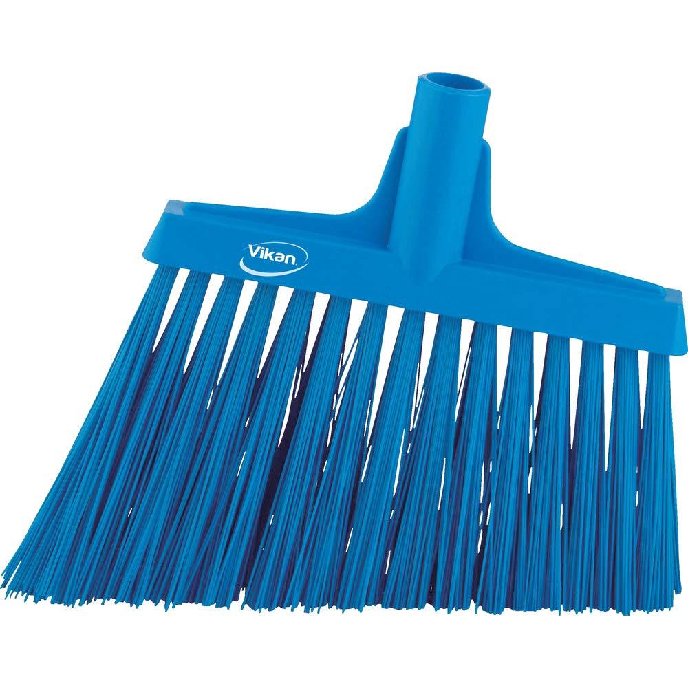 Vikan 29143 Heavy Duty Sweep Floor Broom Head, PET Bristle, Polypropylene Block, 11", Blue 2914 - LeoForward Australia