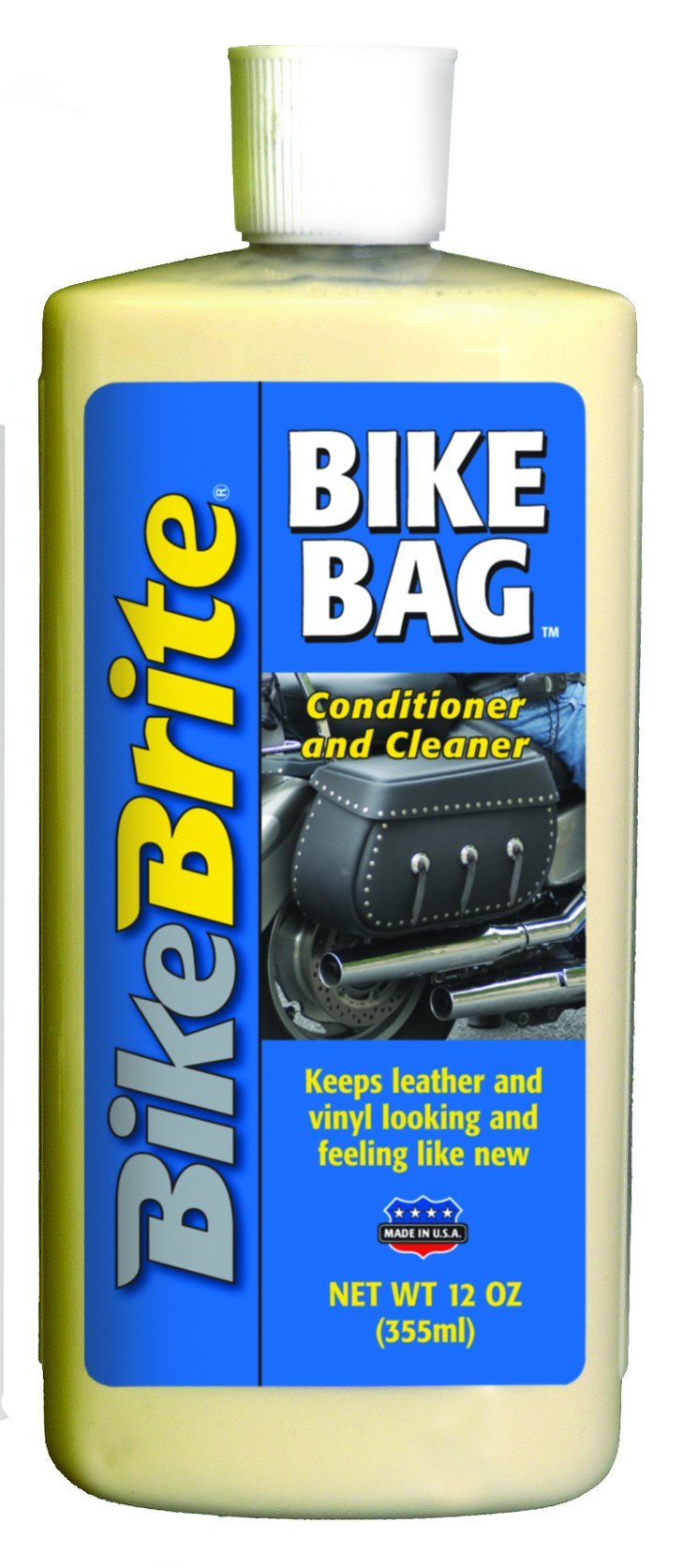  [AUSTRALIA] - Bike Brite MC00048 Bike Bag Leather and Vinyl Cleaner and Conditioner - 12 fl. oz.