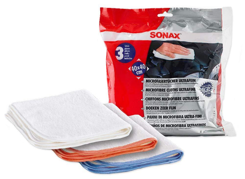  [AUSTRALIA] - Sonax 450700 Microfiber Cloths Ultrafine Single Unit