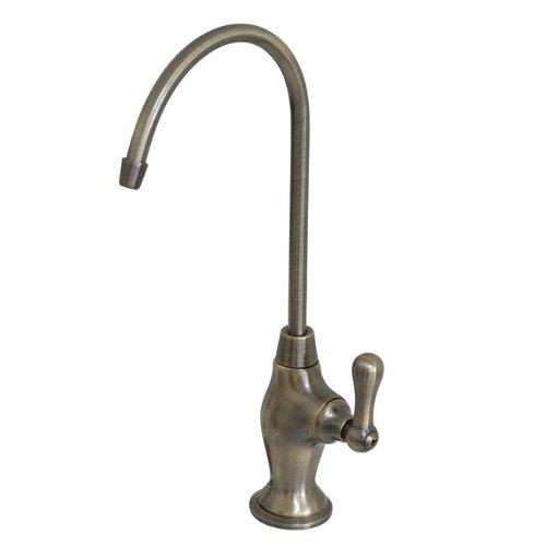 Kingston Brass KS3193AL Restoration Single Handle Water Filtration Faucet, Antique Brass - LeoForward Australia