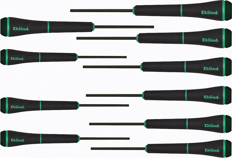  [AUSTRALIA] - EKLIND 92200 PSD TORX star Precision Screwdriver - 10pc set T3-T20 Оnе Расk