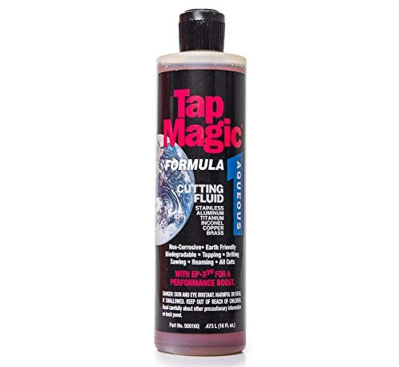 Tap Magic 50016Q Formula 1 Aqueous Cutting Fluid, 16 oz. Size - LeoForward Australia