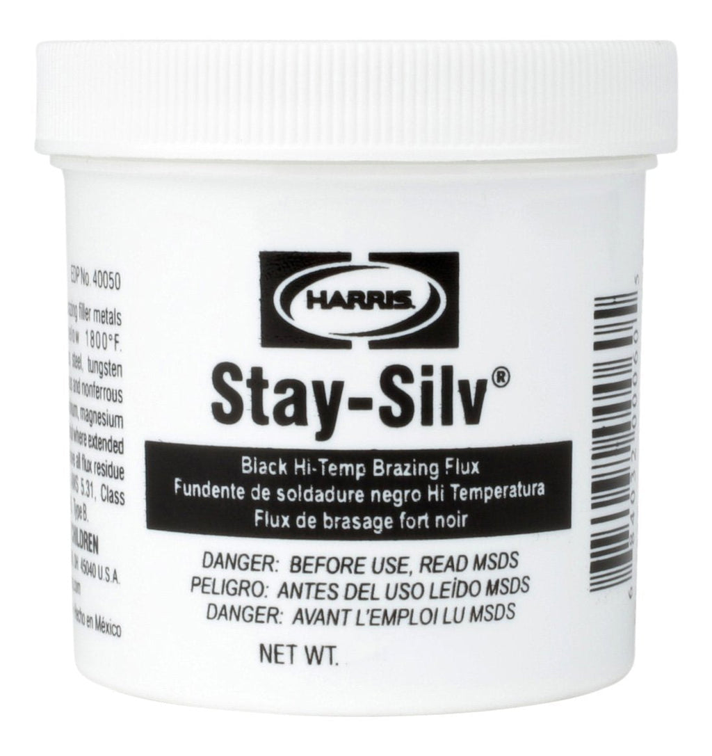  [AUSTRALIA] - Harris SSBF1/2 Stay Silv Brazing Flux, 1/2 lb. Jar, Black