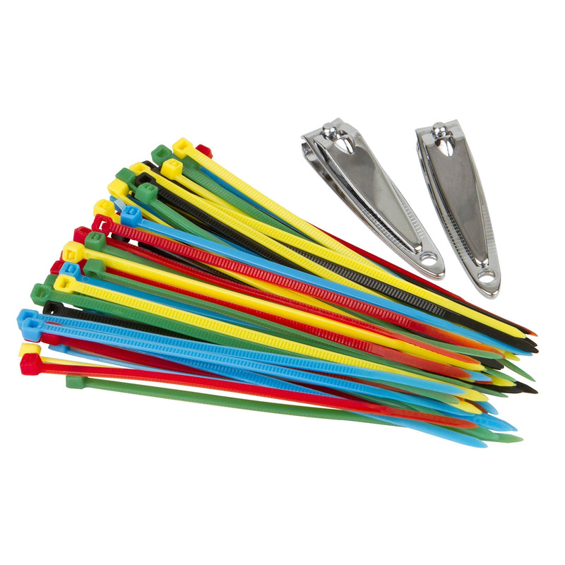  [AUSTRALIA] - Travelon Secure-A- Bag Cable Ties 02640 Assorted