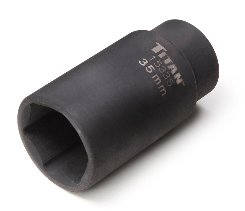  [AUSTRALIA] - Titan 15335 35mm 1/2" Drive 6 Point Axle Nut Socket