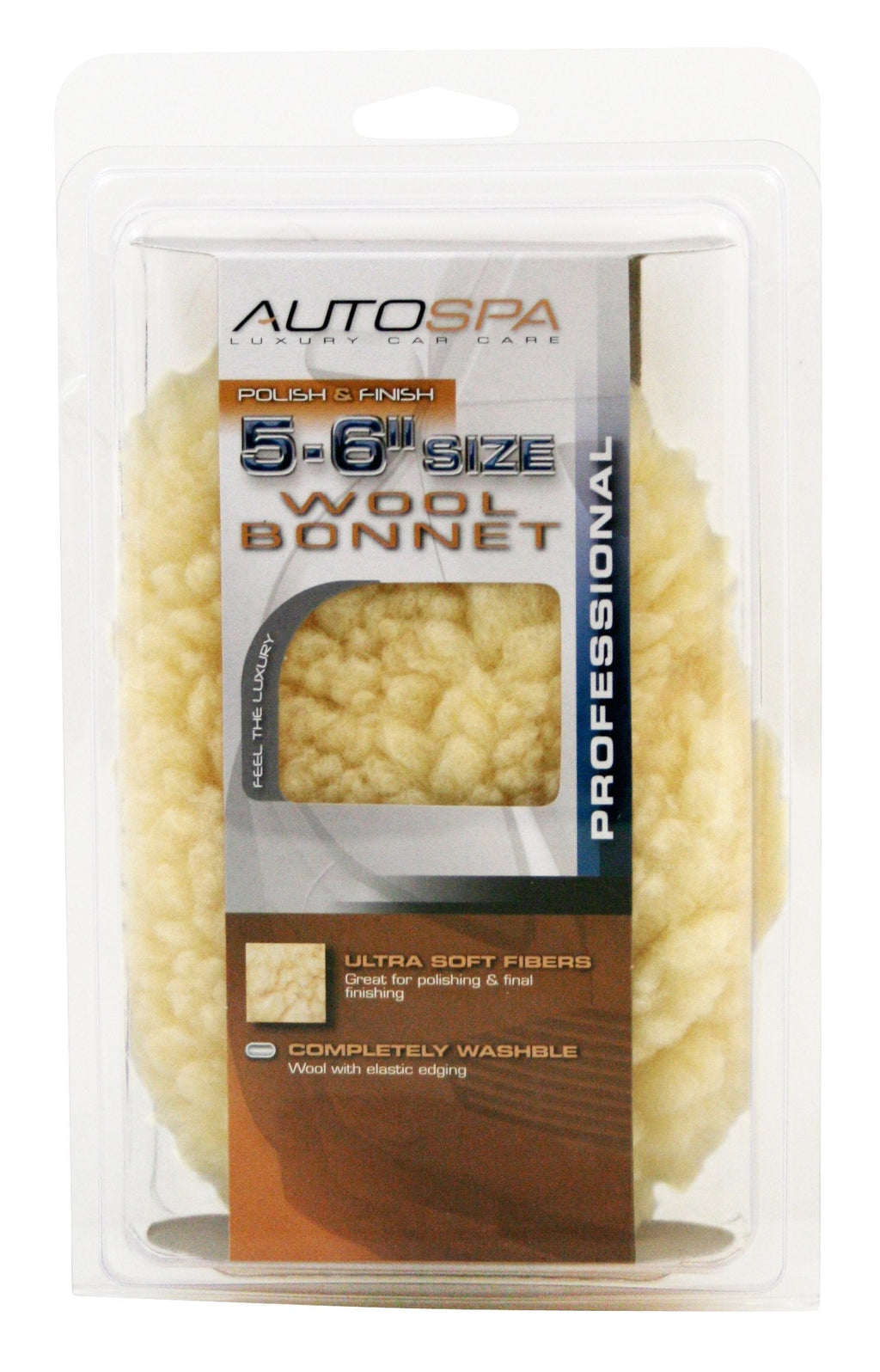  [AUSTRALIA] - AutoSpa 40403AS Soft Acrylic Wool 5-6" Polishing Bonnet 5-6"
