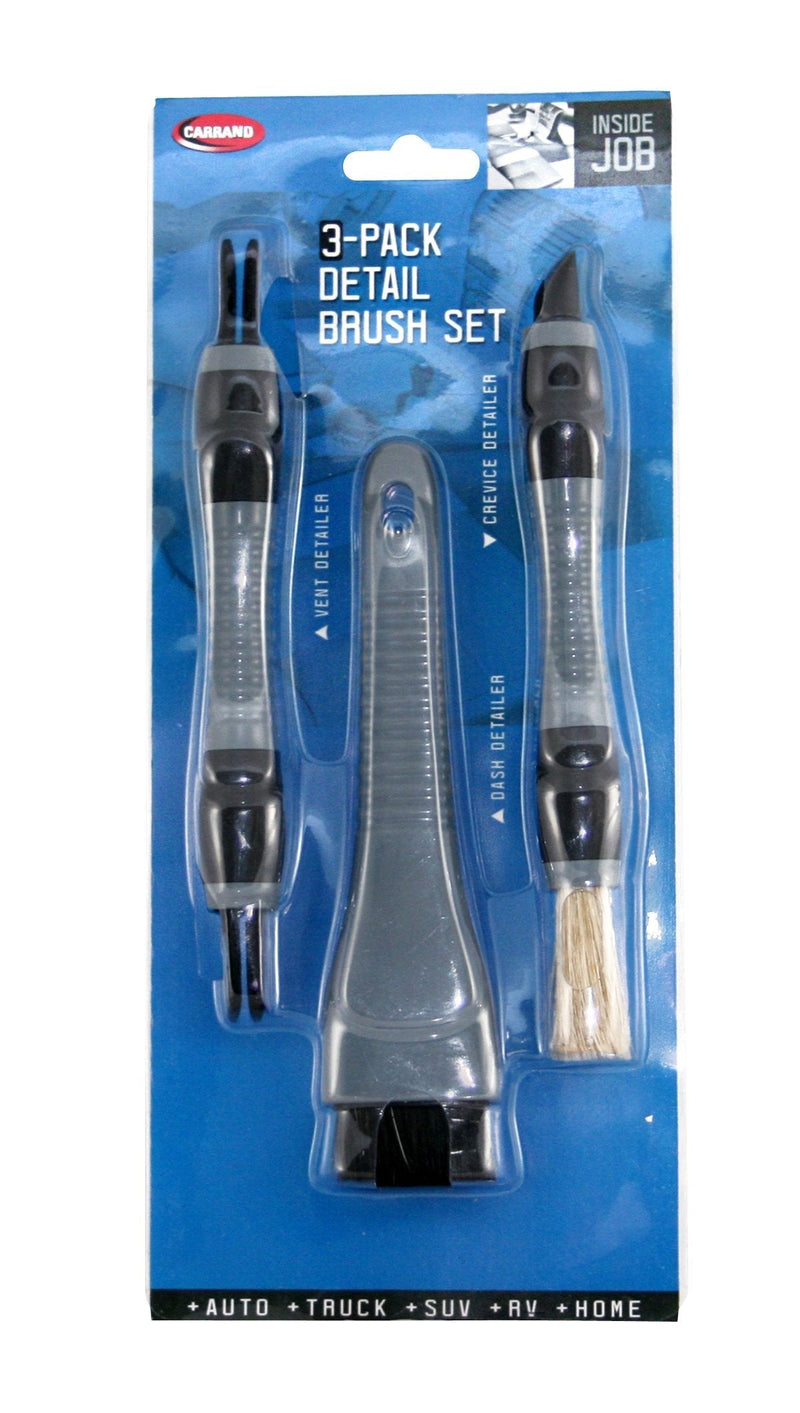  [AUSTRALIA] - Carrand 93019 Vent, Dash, and Crevice Detail Brush Set