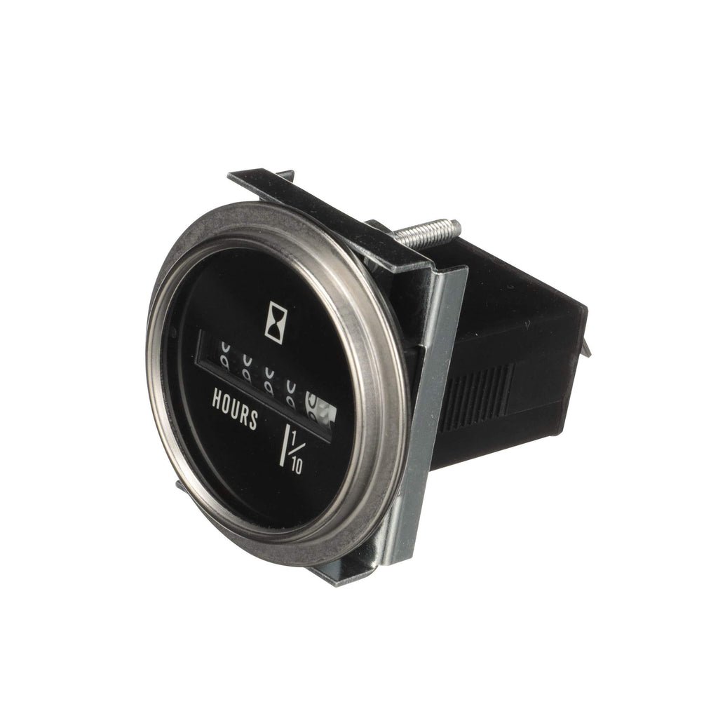  [AUSTRALIA] - Seachoice 15301 Hourmeter Gauge for Boats - High-Impact Polycarbonate Case, Round, 2-inch - Stainless Steel Bezel