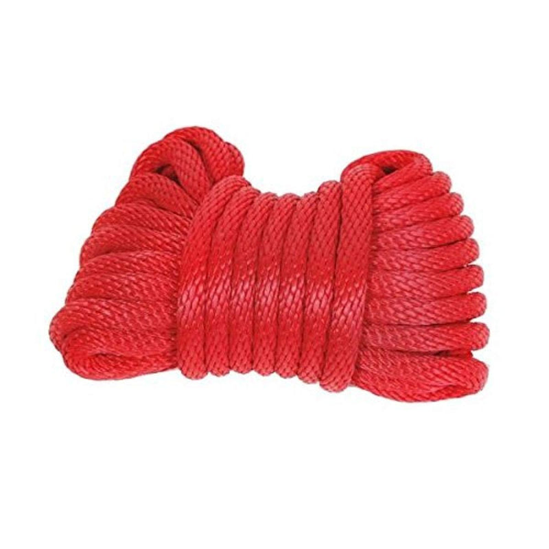  [AUSTRALIA] - Koch 5091615 Solid Braid Polypropylene Rope, 1/2 by 35 Feet, Red
