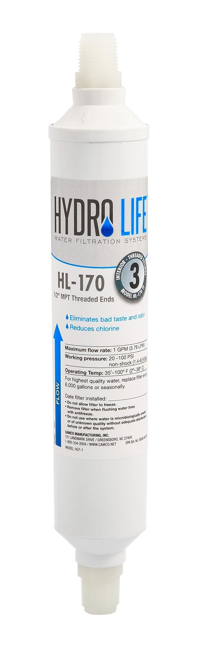  [AUSTRALIA] - Hydro Life 52117 HL-170 TF Replacement Filter