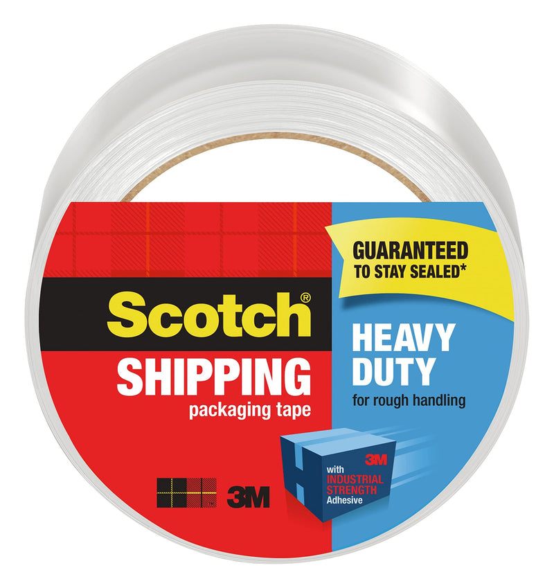  [AUSTRALIA] - Scotch Heavy Duty Packaging Tape, 1.88" x 65.6 yd, Designed for Packing, Shipping and Mailing, Strong Seal on All Box Types, 3" Core, Clear, 1 Roll (3850-60)