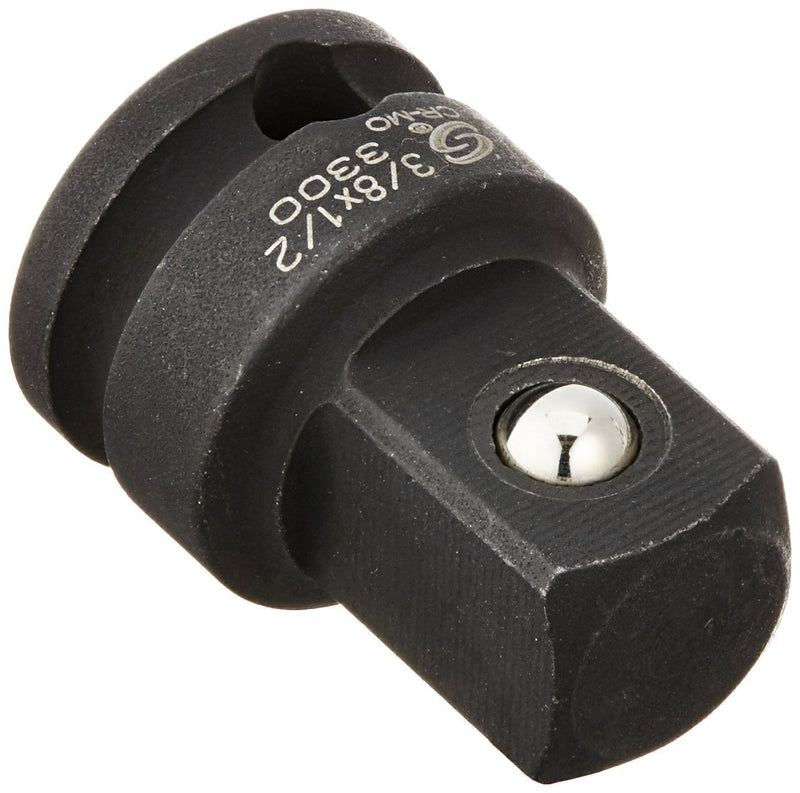  [AUSTRALIA] - Sunex 3300 3/8-Inch Female by 1/2-Inch Male Socket Adapter with Friction Ball Drive