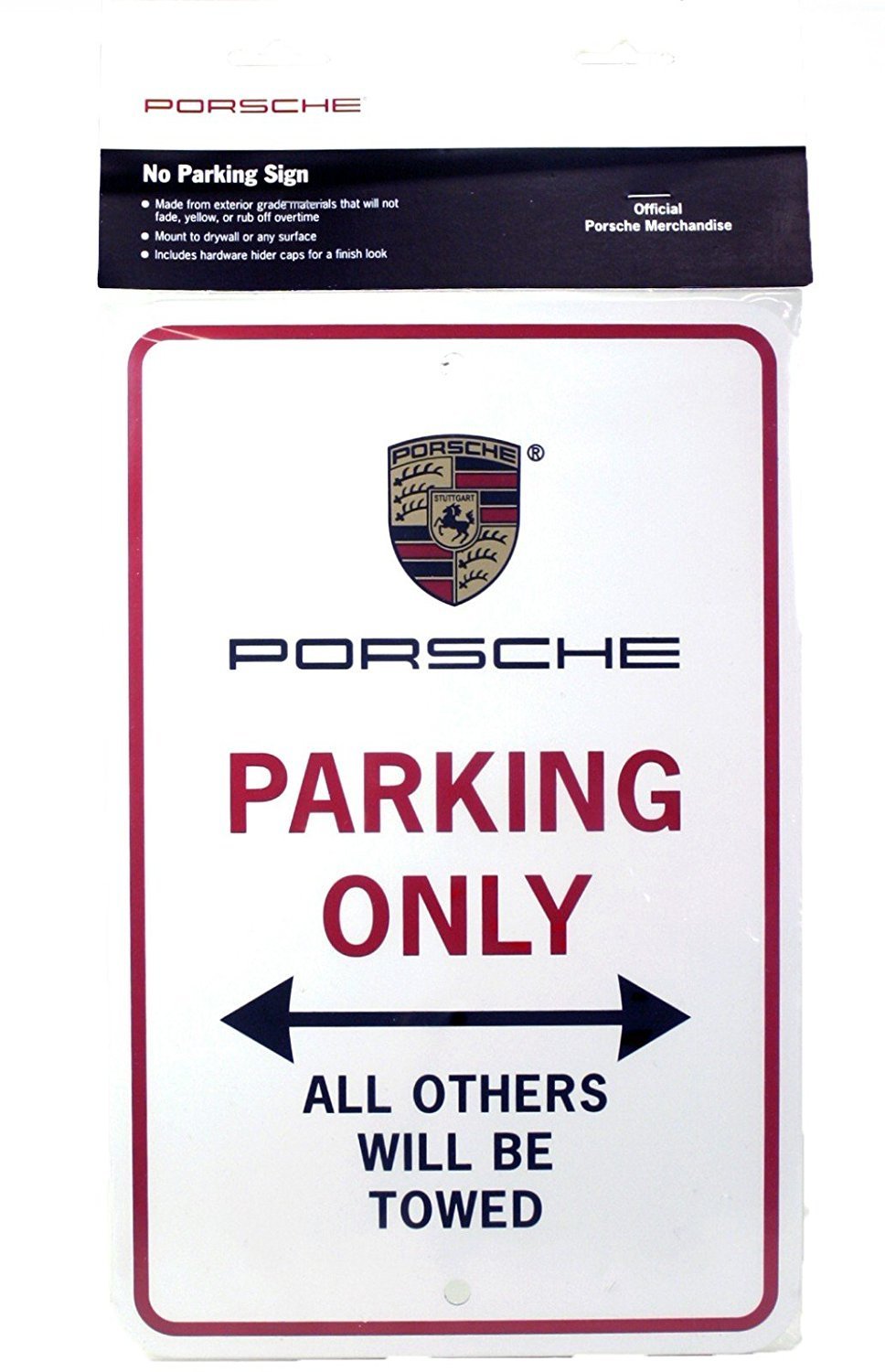 Porsche Parking Only Sign, Genuine Product - LeoForward Australia