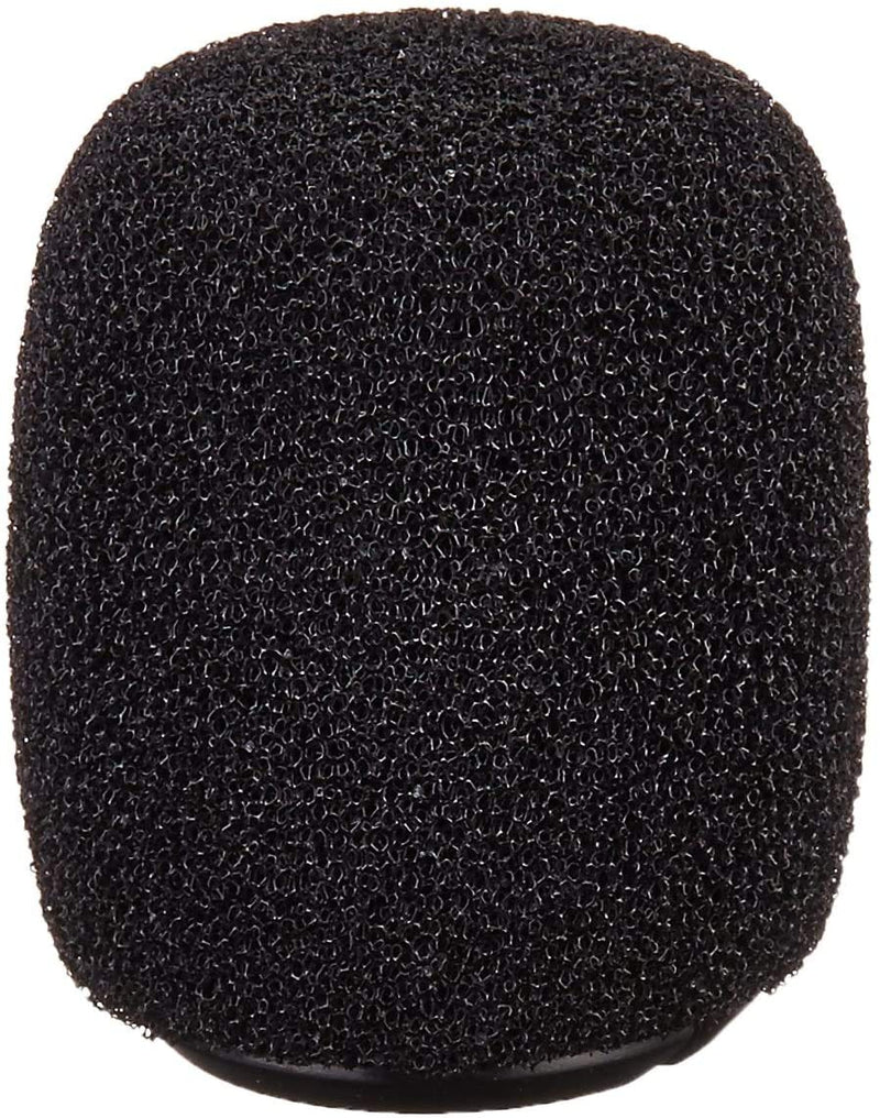  [AUSTRALIA] - Shure RK183WS Black Snap-Fit Foam Windscreens for MX183 MX184 MX185 Beta 98 WL183 WL184 & WL185 (4) Original Version