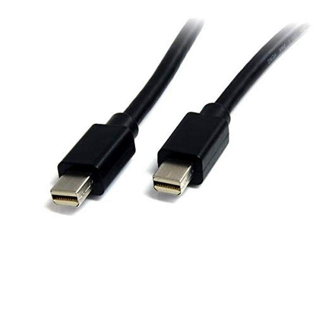 StarTech.com 6 ft Mini DisplayPort 1.2 Cable M/M - Mini DisplayPort 4k with HBR2 support - 6 feet Mini DP to Mini DP 1.2 Cable (MDISPLPORT6),Black Black - LeoForward Australia