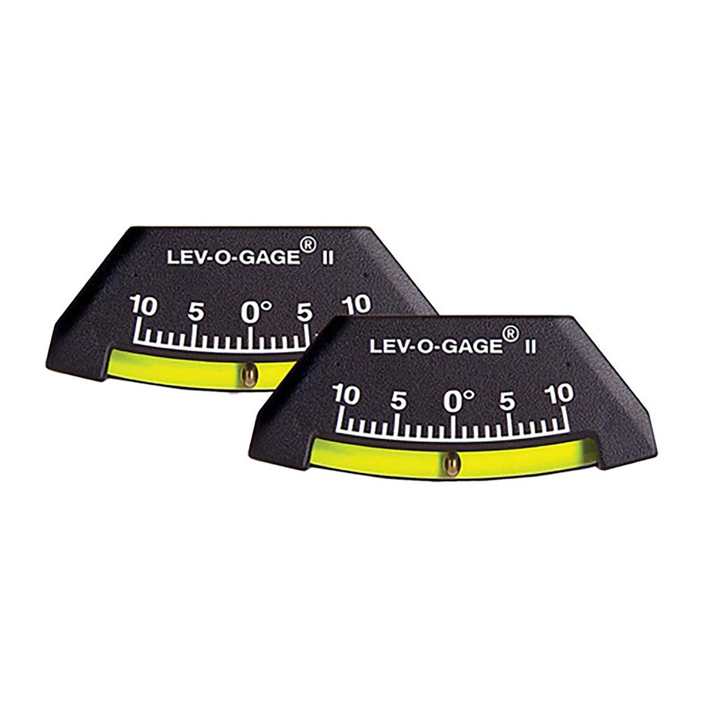  [AUSTRALIA] - Sun Company 306-R Lev-o-gage II Inclinometer and Tilt Gauge - Pack of 2 | Leveling Gauges for RV, Camper, or Trailer