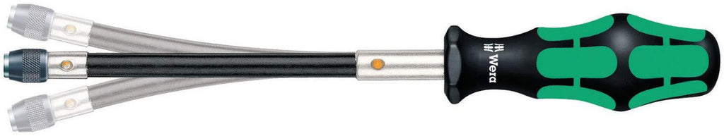  [AUSTRALIA] - Wera Kraftform 392 Hexagon Flexible Shaft Bitholding Screwdriver, 1/4" Head, 177mm Blade Length