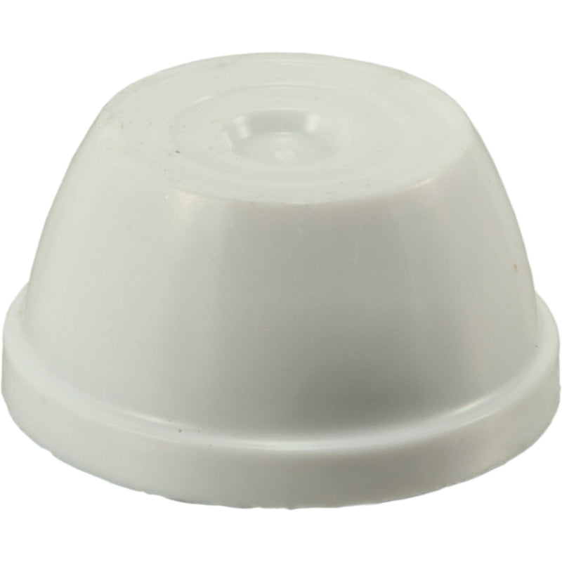  [AUSTRALIA] - Hard-to-Find Fastener 014973221829 Push Nuts, 3/8, Piece-5,White White 3/8 Inch