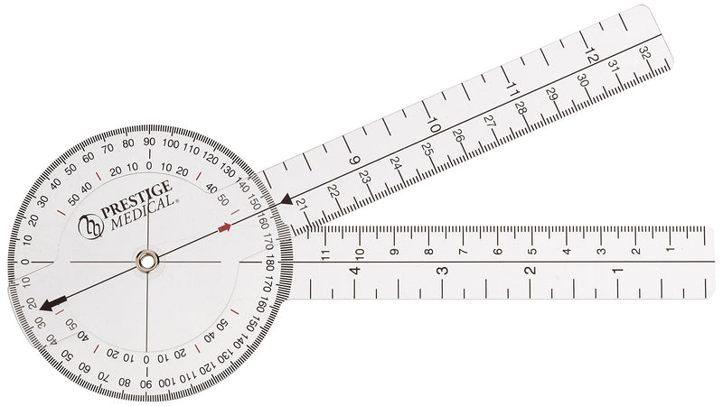 Prestige Medical Protractor Goniometer, 8 Inch, 0.70 Ounce - LeoForward Australia