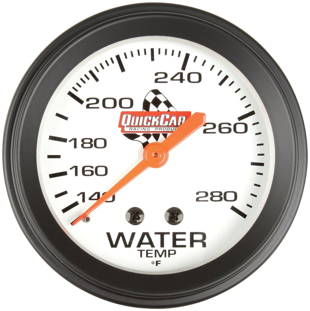  [AUSTRALIA] - QuickCar Racing Products 611-6006 2-5/8" Diameter Water Temperature Gauge