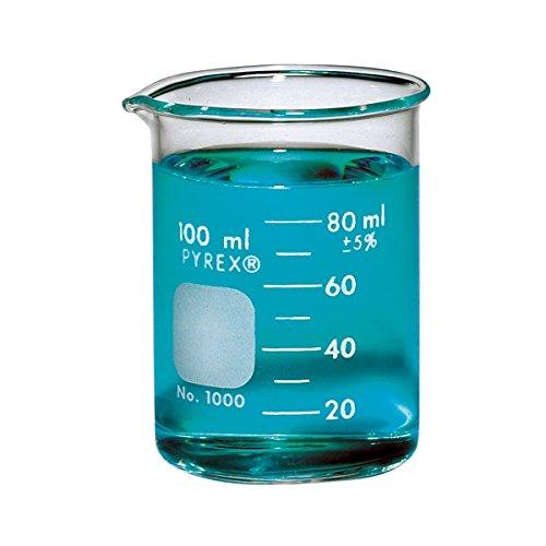 PYREX Griffin Low Form 100mL Beaker Graduated Ea SINGLE - LeoForward Australia