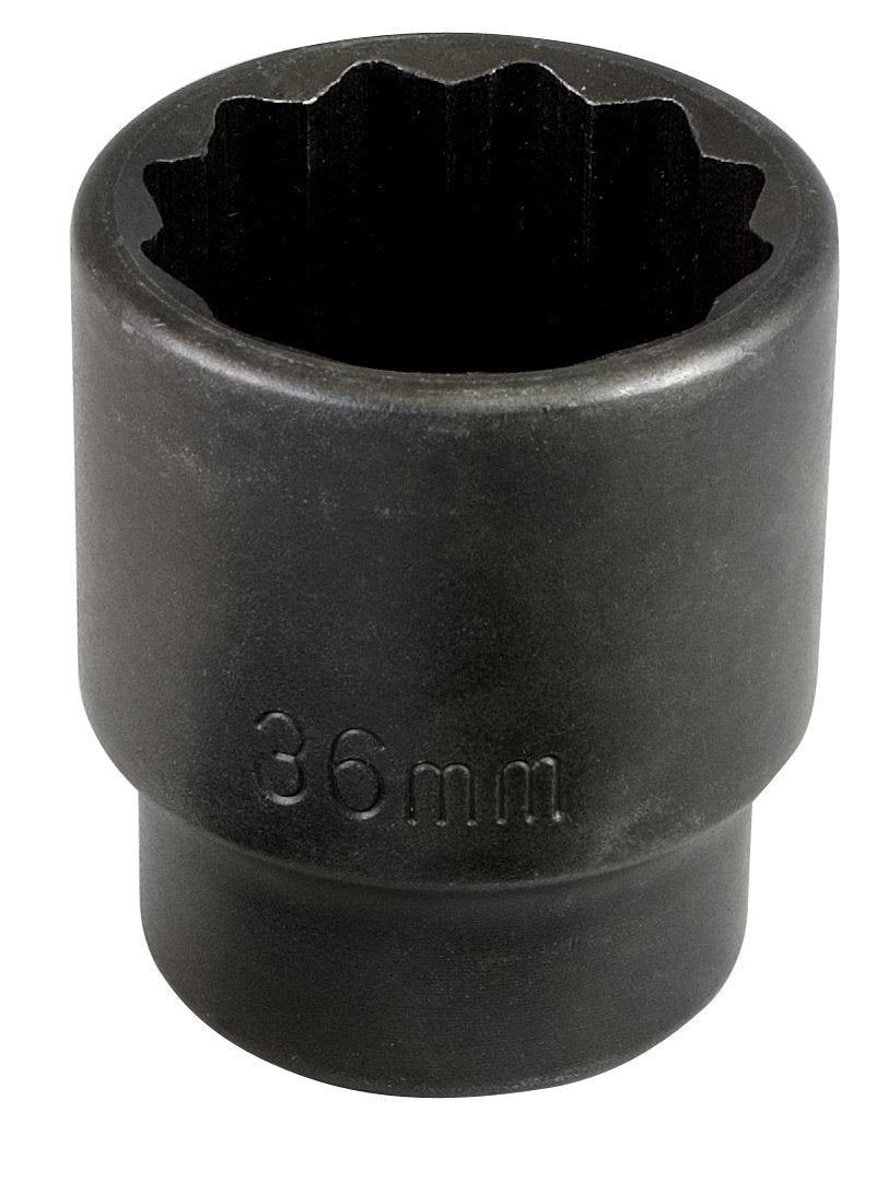  [AUSTRALIA] - Lisle 22090 36mm 12-Point Axle Nut Socket