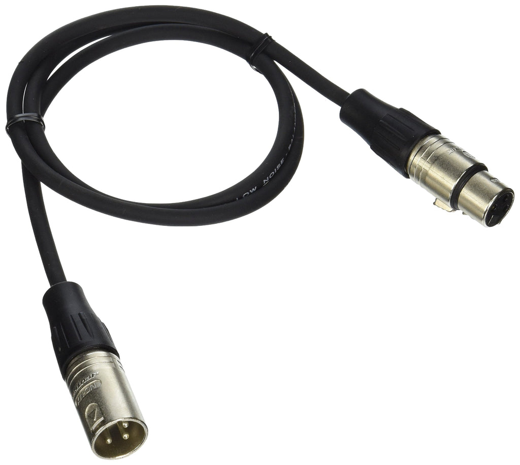  [AUSTRALIA] - Rapco Horizon N1M1-3 Stage Series M1 Microphone Cable Neutrik Connectors 3-Feet