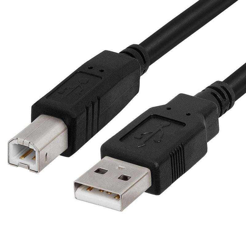  [AUSTRALIA] - Cmple - USB Printer Cable USB 2.0 A Male To B Male USB Cord for Printers, Scanners, External Hard Drives Camera - 3 Feet, Black 3FT