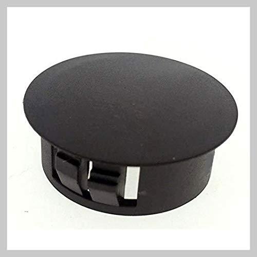  [AUSTRALIA] - Clipsandfasteners Inc 50 Black Nylon Locking Hole Plugs 1-1/4"