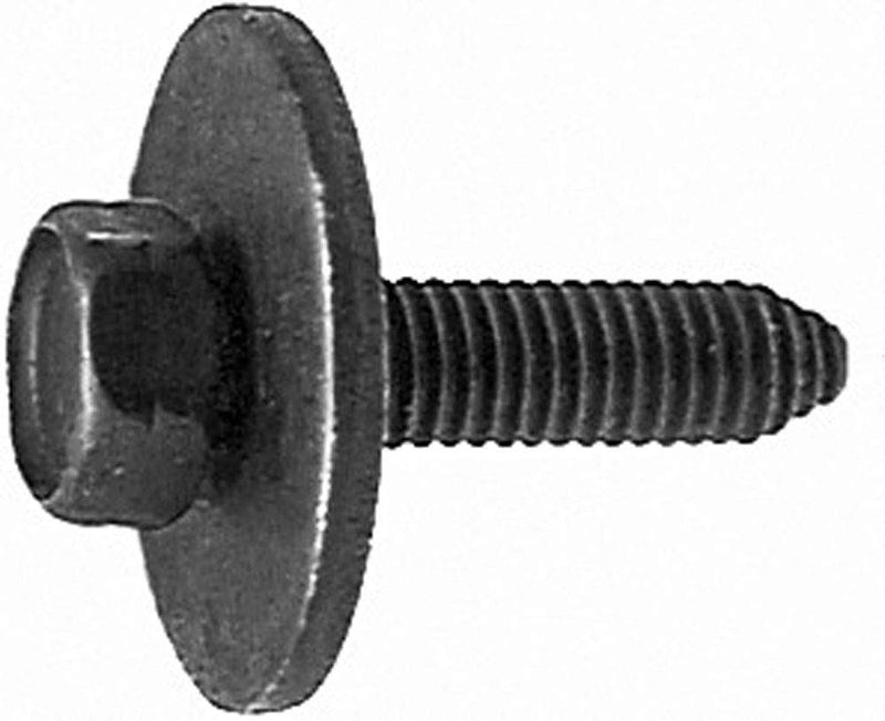  [AUSTRALIA] - 25 6-1.0 X 25mm Metric Hex Head Sems Bolts - Type CA