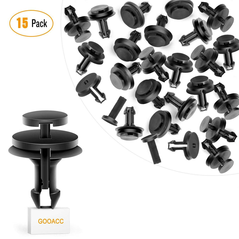  [AUSTRALIA] - GOOACC Front Air Deflector Retainers Clips 15733971 for GM Chevrolet 15733971- 15PCS