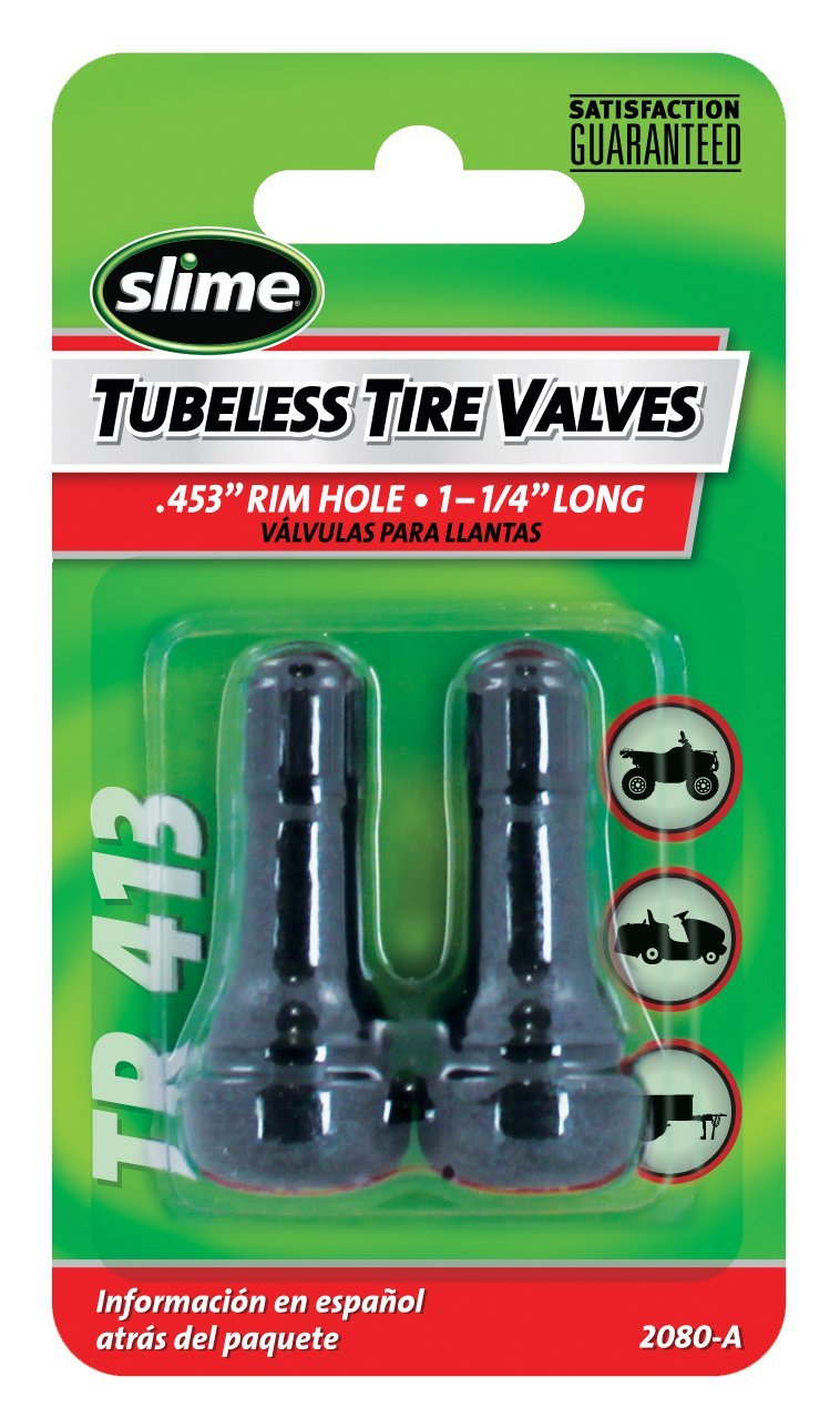  [AUSTRALIA] - Slime 2080-A Rubber Tire Valve Stems, 1-1/4" TR 413