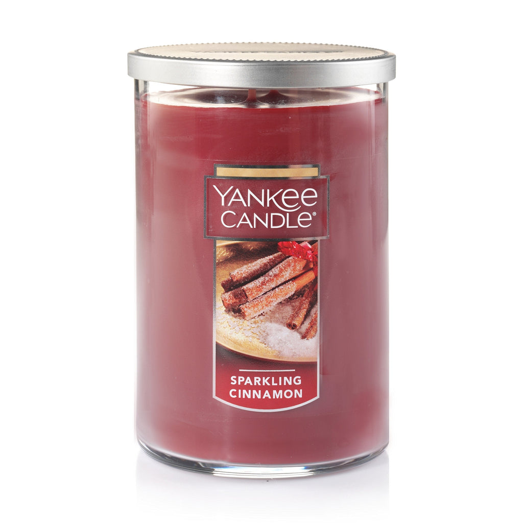  [AUSTRALIA] - Yankee Candle Large 2-Wick Tumbler Candle, Sparkling Cinnamon