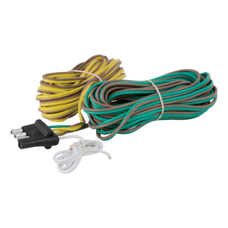  [AUSTRALIA] - CURT 57220 Trailer-Side 4-Pin Flat Wiring Harness with 20-Foot Wires