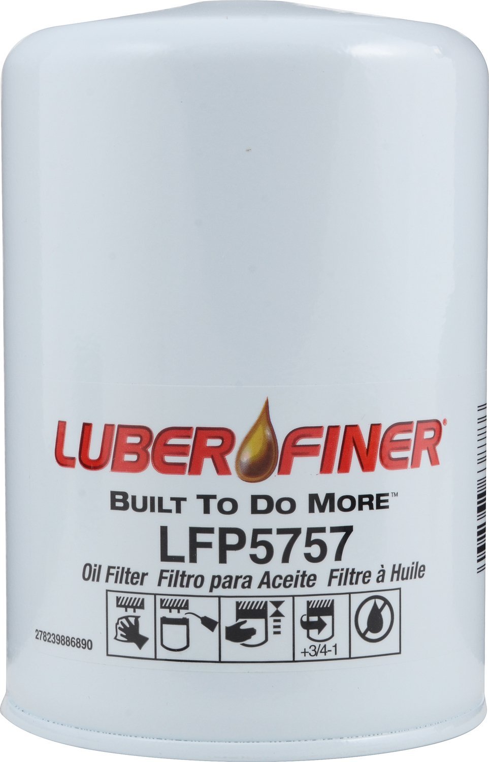  [AUSTRALIA] - Luber-finer LFP5757 Heavy Duty Oil Filter 1 Pack