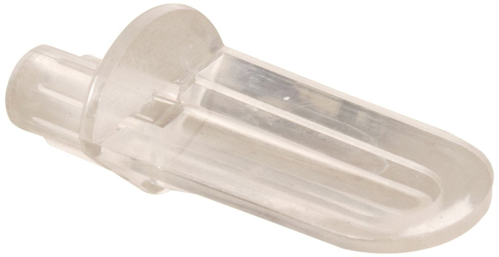  [AUSTRALIA] - Prime-Line Products U 9256 Shelf Support Peg, 1/4-Inch, Clear Plastic,(Pack of 12)