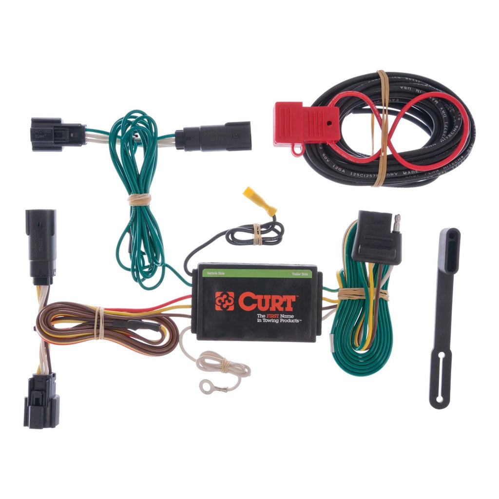  [AUSTRALIA] - CURT 56120 Vehicle-Side Custom 4-Pin Trailer Wiring Harness, Select Ford Edge