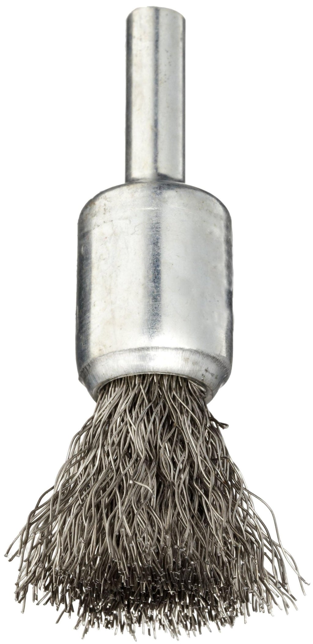  [AUSTRALIA] - Weiler 10014 1/2" Crimped Wire End Brush, .0104" Stainless Steel Fill, Made in the USA 0.0104" Wire Fill