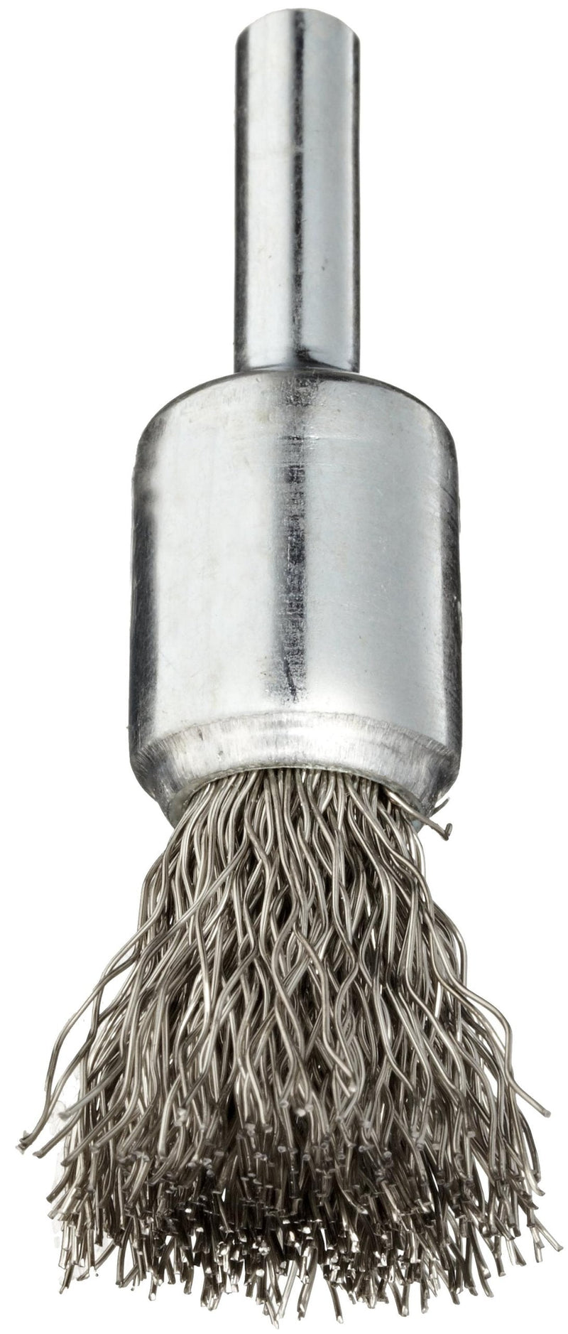  [AUSTRALIA] - Weiler 10015 1/2" Crimped Wire End Brush, .014" Stainless Steel Fill, Made in the USA 0.014" Wire Fill