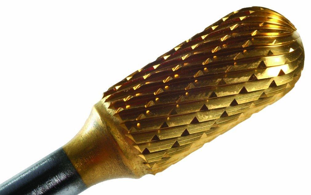 Champion Cutting Tool SC11 Double Cut TiN Coated Carbide Bur - LeoForward Australia