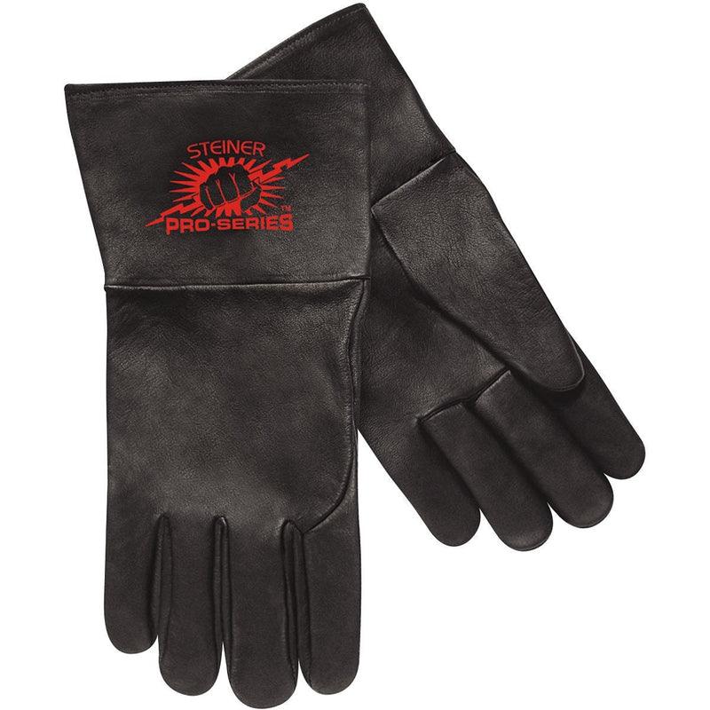  [AUSTRALIA] - Steiner 0266-X SPS TIG Gloves, Premium Grain Kidskin Unlined 4-Inch Cuff, Extra Large