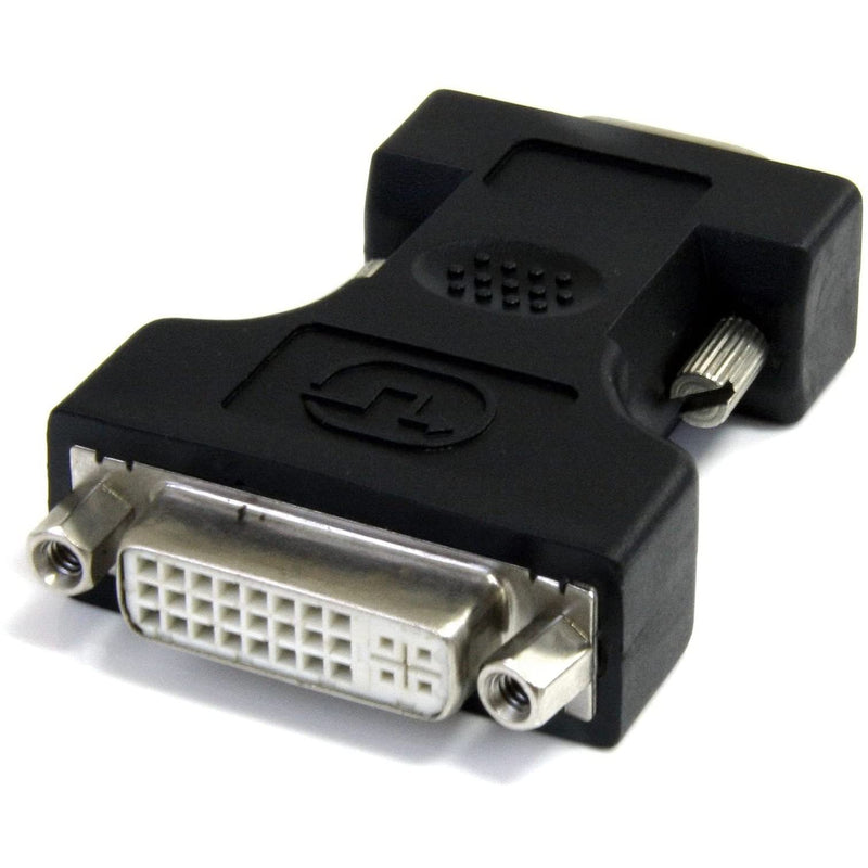 StarTech.com DVI-I to VGA Cable Adapter - Black - F / M - DVI I to VGA Adapter for Your VGA Monitor or Display (DVIVGAFMBK) DVI Female to VGA Male - LeoForward Australia