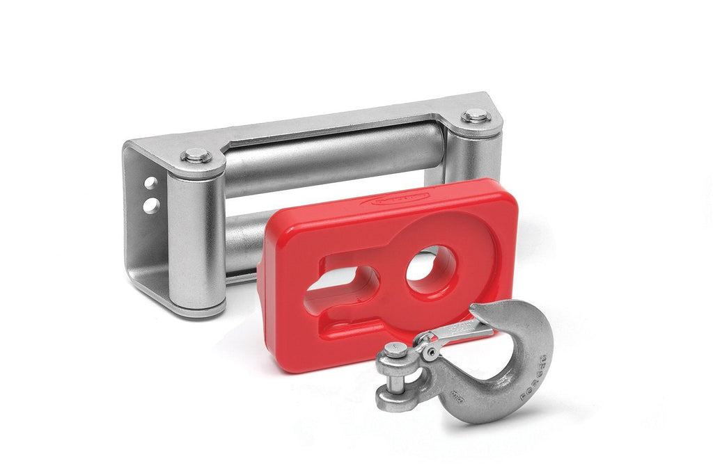  [AUSTRALIA] - Daystar, Universal winch hook roller fairlead isolator, red, fits most 8k lb to 12.5k lb winches, KU70039RE, Made in America