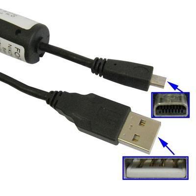  [AUSTRALIA] - USB Data Sync Cable for Sony DSLR-A100 A200 A300 A350 A450 A550 A700 A850 A900 DSC-S650 S700 S730 S750 S780 S800 S950 W320 W330 S2000 S2100 H200 TF1 S5000 W530 W550 W710 W730 W690 W670 W630 W620 W610