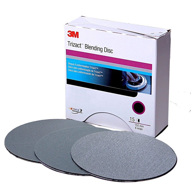  [AUSTRALIA] - 3M 02091 Trizact Hookit 3" P1000 Grit Blending Disc