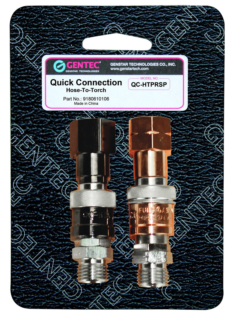  [AUSTRALIA] - GENTEC Gw 33-Qc-Htprsp Hose-to-Torch Quick Connector Set, Pop Pack