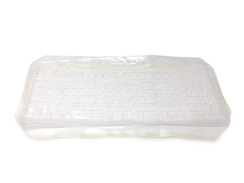 Viziflex Seels Keyboard Cover Compatible with Logitech K520, MK520, Y-R00121 - Part #546G114 - Protects from Spills, Dirt, Grease, Food, Easy to Clean - LeoForward Australia