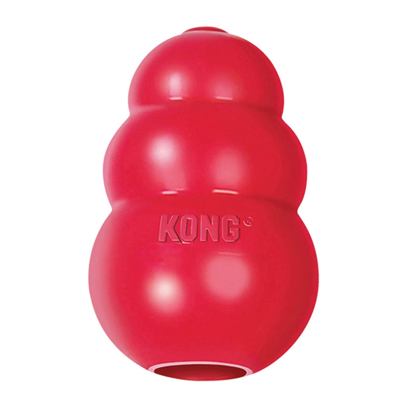 KONG - Classic Dog Toy, Durable Natural Rubber- Fun to Chew, Chase and Fetch - for Extra Small Dogs - LeoForward Australia
